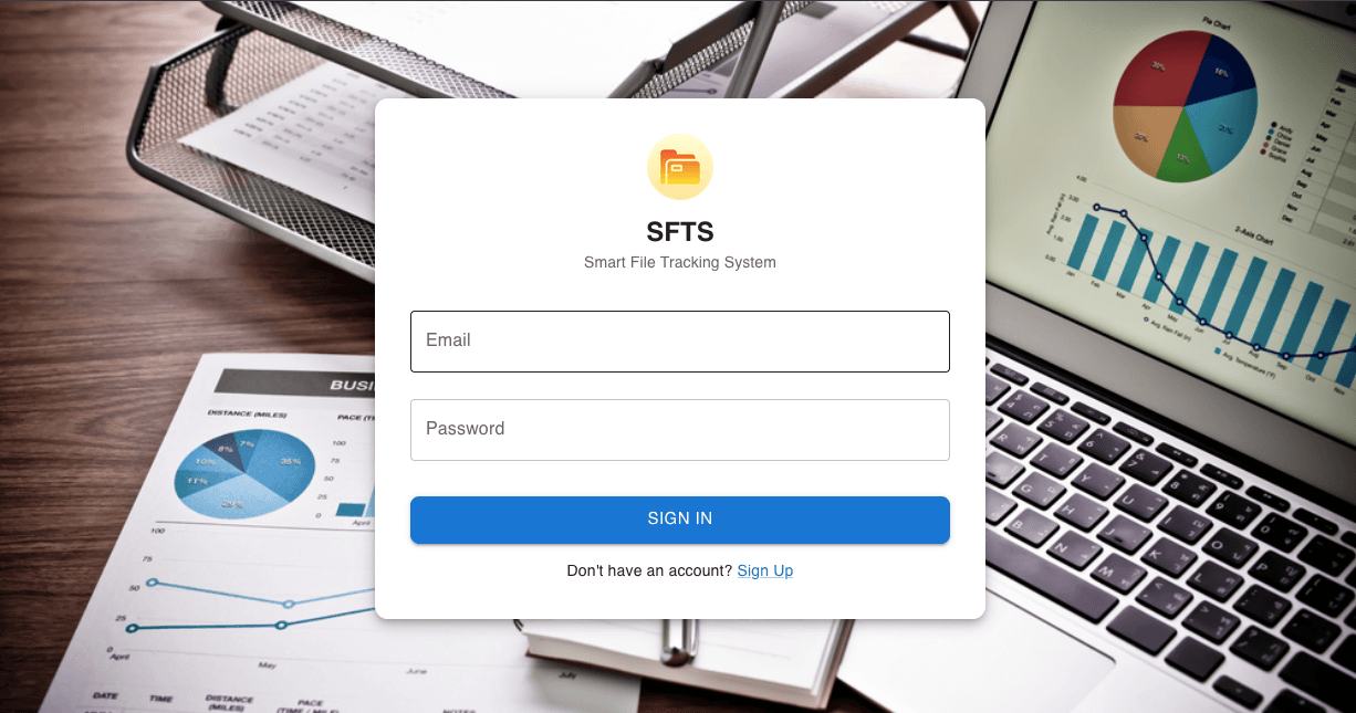 Smart File Tracking System screenshot 1